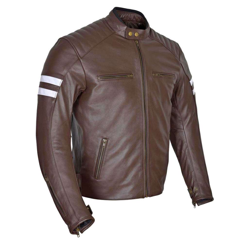 Odin's Thunder Classic Leather Motorcycle Jacket – Wicked Stock