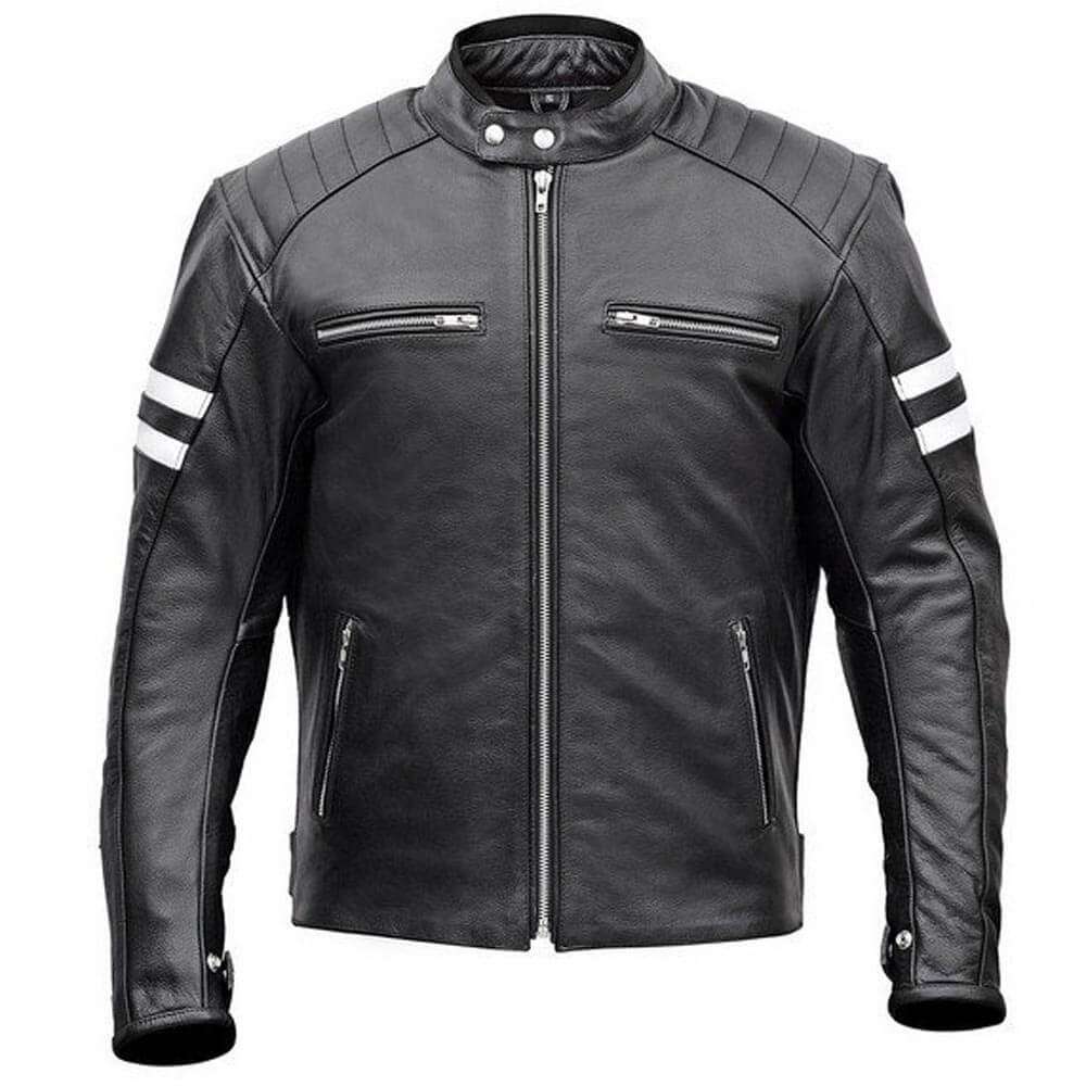 Odin's Thunder Classic Leather Motorcycle Jacket