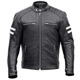 Odin's Thunder Classic Leather Motorcycle Jacket
