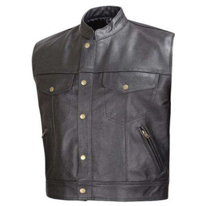 Leather-Motorcycle-Vest