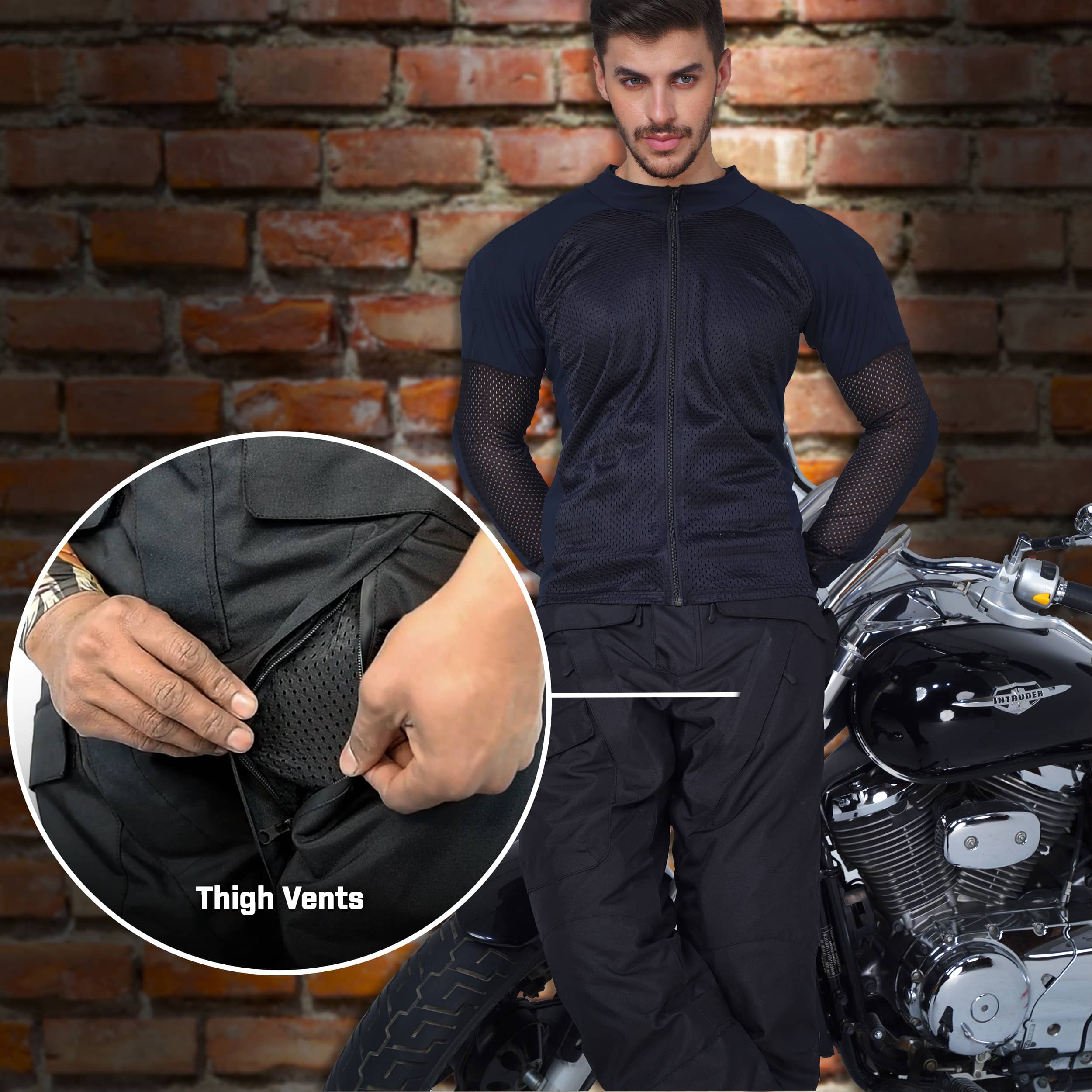 Daytona Waterproof Over Pants Full Side Zip – Wicked Stock