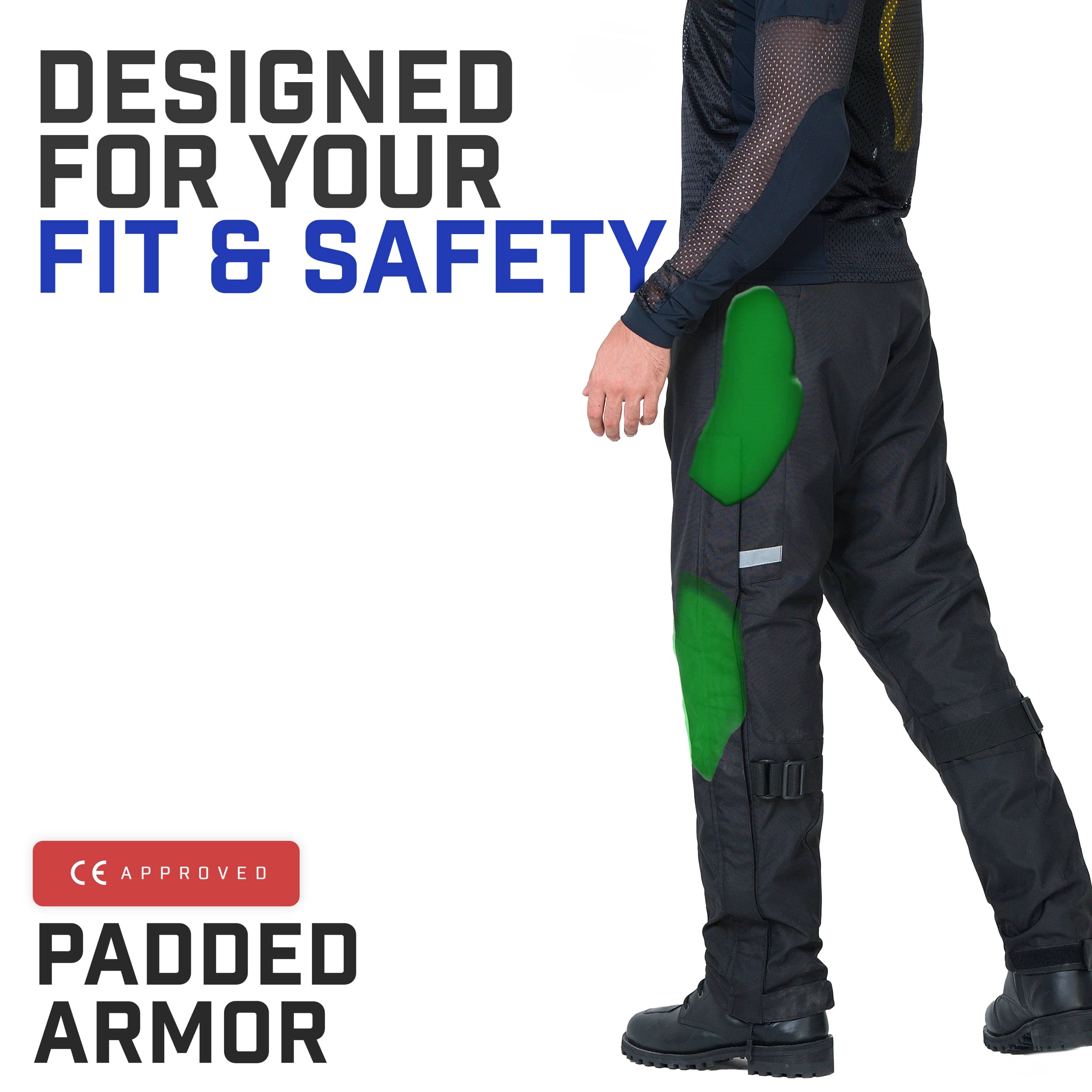 Daytona Waterproof Over Pants Full Side Zip – Wicked Stock